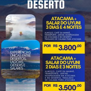 Atacama - Travessia no deserto
